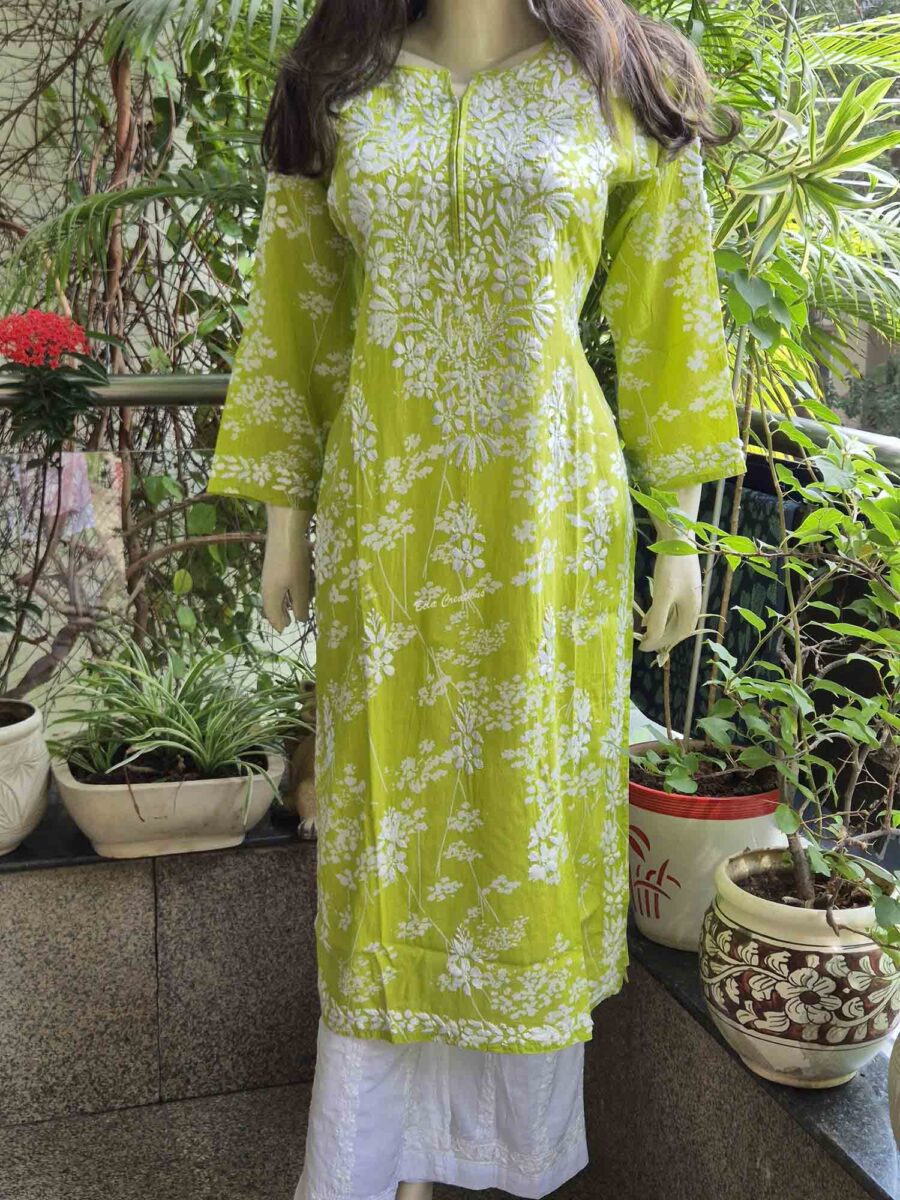 Printed Cotton Long Kurta